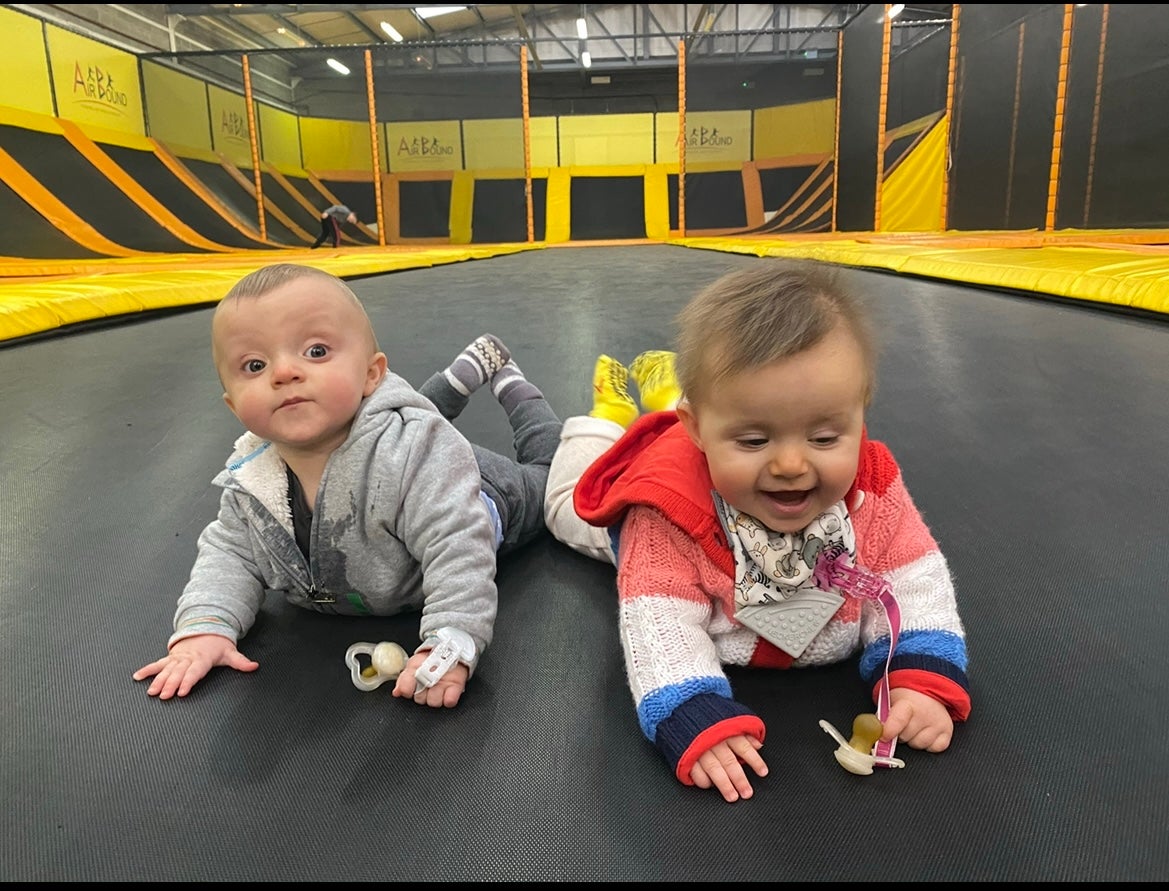 Airbound trampoline outlet park